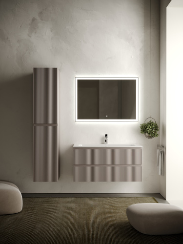 Тумба под раковину Sancos SNOB R SNR100SM 99,5х44,5х50 настенная - фото 2